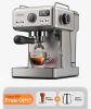 1350W Semi-automatic espresso machine with temperature adjusted mobile filter Cold / hot espresso 20Bar extraction mocha Nestle espresso Steam tempera