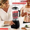 5 Core 2L Professional Countertop Blender Touch Screen For Kitchen 68 Oz 2000W High Speed BPA Free 6 Titanium Blade Smoothie Blender Electric For Soup