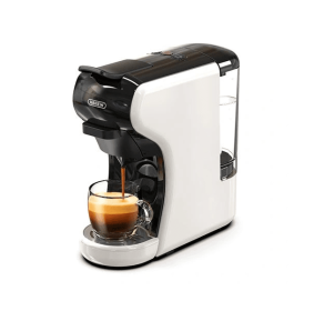 70ml Capsule Coffee Machine 19Bar Extraction French Drip 1450W Automatic espresso Machine Mocha Italian espresso, touch sensitive (PSH1A-WH: PSH1A-WH)