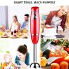 5 Core Handheld Blender, Electric Hand Blender 8-Speed 500W, Immersion Hand Held Blender Stick with Food Grade Stainless Steel Blades for Perfect Smoo