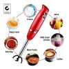 5 Core Handheld Blender, Electric Hand Blender 8-Speed 500W, Immersion Hand Held Blender Stick with Food Grade Stainless Steel Blades for Perfect Smoo